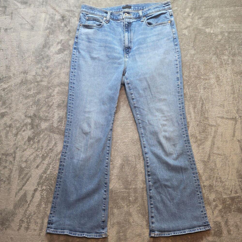 Gap Jeans Womens 18 Blue Light Wash Regular Fit Bootcut Denim Casual Fall